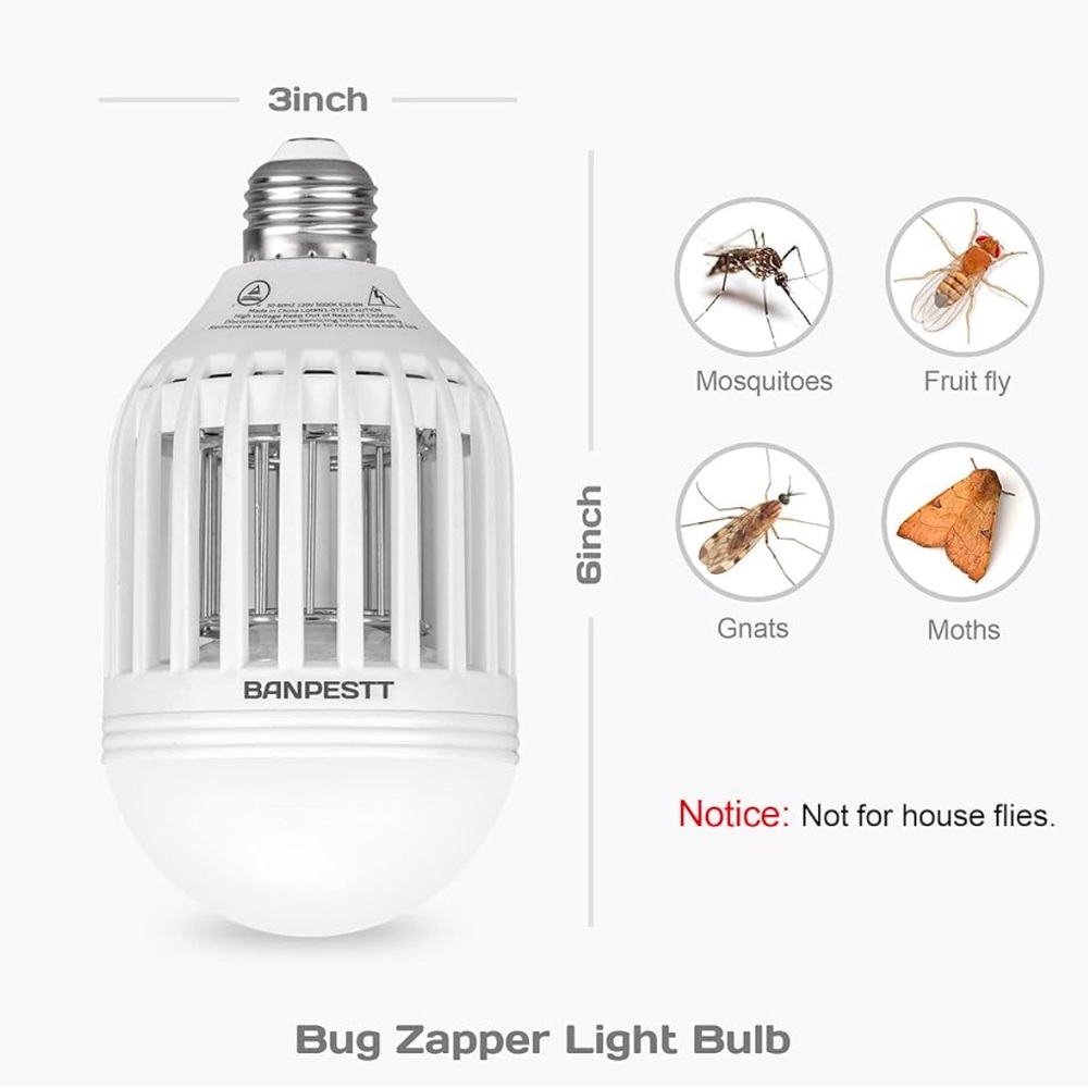 Bug Zapper Light Bulb - Picture 2 of 5